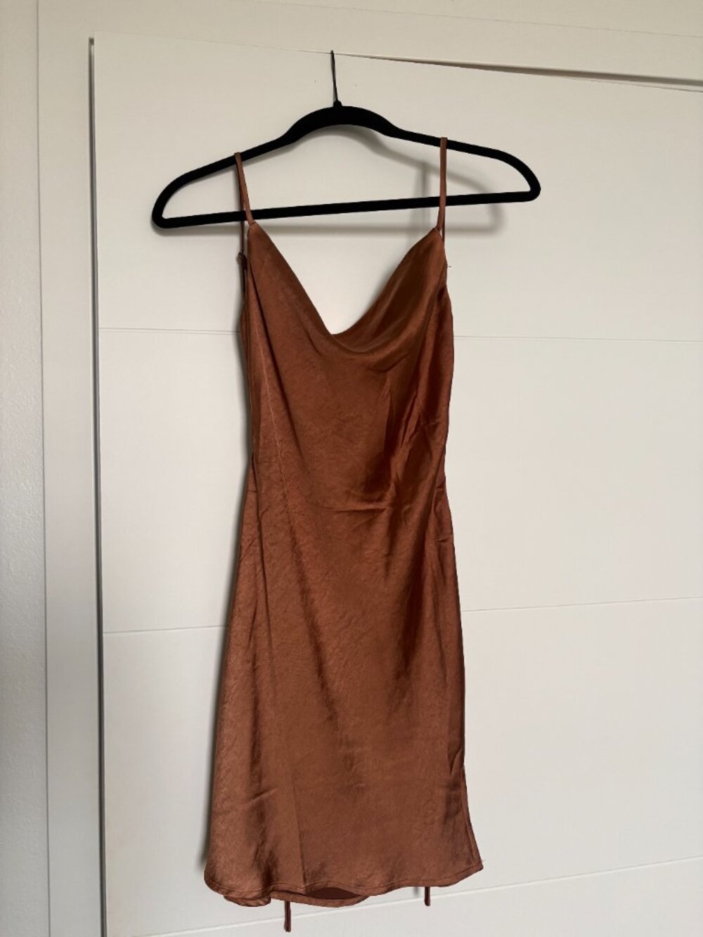 NWT Princess Polly Alfie Mini Dress, Brown size 2 - Picture 5 of 15